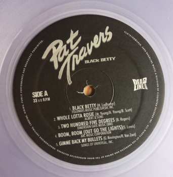 LP Pat Travers: Black Betty LTD | CLR