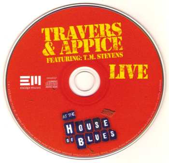 CD Pat Travers: Live (At The House Of Blues)