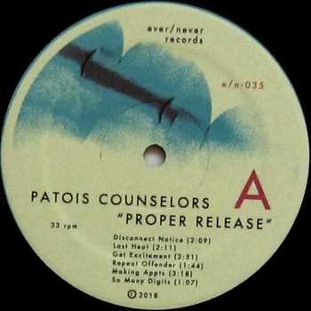 LP Patois Counselors: Proper Release.
