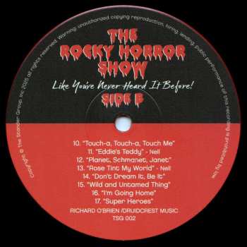 LP Patricia Quinn: The Rocky Horror Show: Like You've Never Heard It Before
