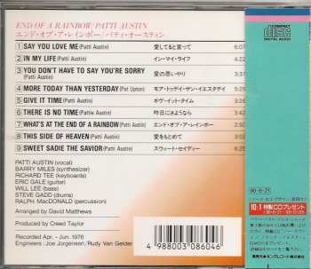 CD Patti Austin: End Of A Rainbow