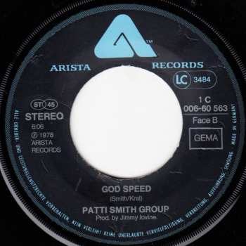 SP Patti Smith Group: Because The Night