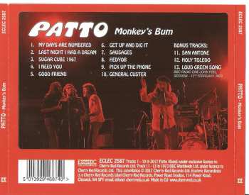 CD Patto: Monkey's Bum