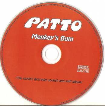 CD Patto: Monkey's Bum