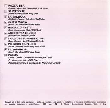 CD Patty Pravo: Pazza Idea