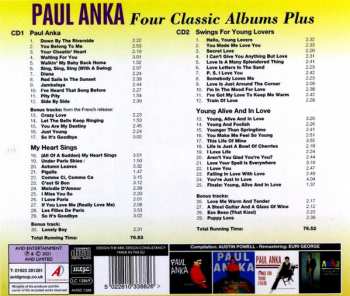 2CD Paul Anka: Four Classic Albums Plus
