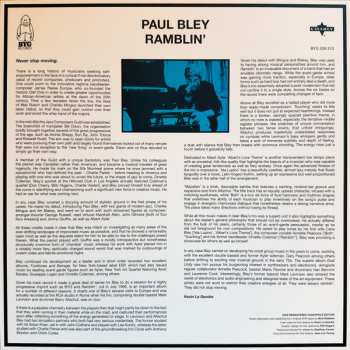 LP Paul Bley: Ramblin'