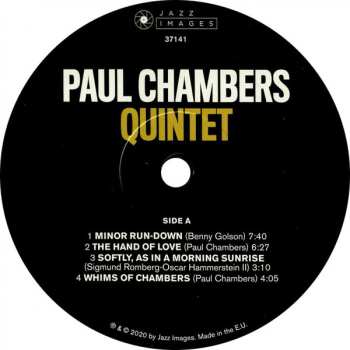 LP Tommy Flanagan: Paul Chambers Quintet DLX | LTD