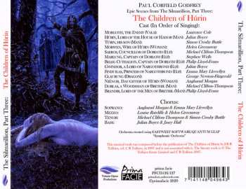 2CD Paul Corfield Godfrey: Epic Scenes From the Silmarillion After the Mythology of JRR Tolkien: Part Three: The Children of Húrin: Complete Demo Recording