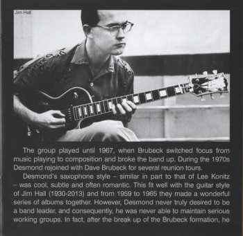 4CD/Coffret Paul Desmond Jim Hall Quartet: Complete Recordings