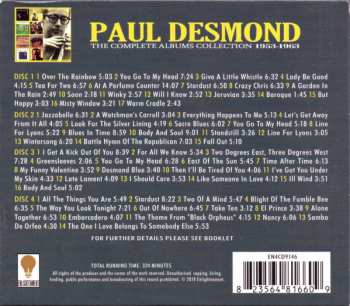 4CD/Coffret Paul Desmond: The Complete Albums Collection 1953-1963