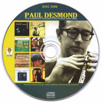 4CD/Coffret Paul Desmond: The Complete Albums Collection 1953-1963