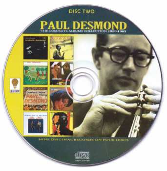 4CD/Coffret Paul Desmond: The Complete Albums Collection 1953-1963