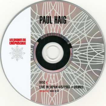 4CD/Coffret Paul Haig: The Warp Of Pure Fun