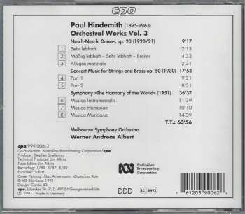 6CD/Coffret Paul Hindemith: Complete Orchestral Works