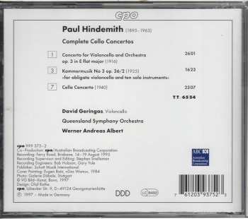 5CD/Coffret Paul Hindemith: Complete Orchestral Works 2