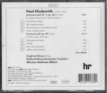 5CD/Coffret Paul Hindemith: Complete Orchestral Works 2