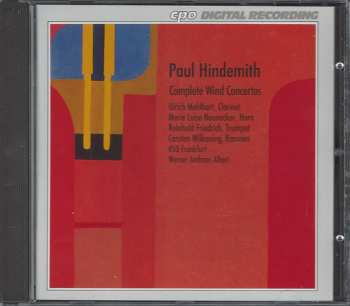 4CD/Coffret Paul Hindemith: Complete Orchestral Works 3