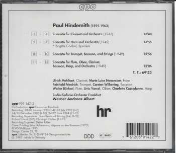 4CD/Coffret Paul Hindemith: Complete Orchestral Works 3