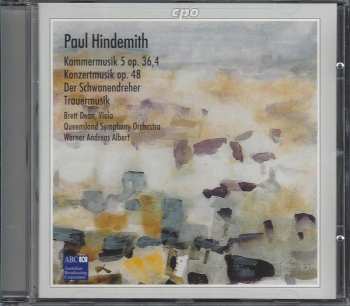 4CD/Coffret Paul Hindemith: Complete Orchestral Works 3