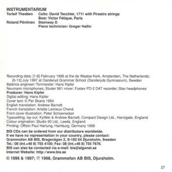 CD Paul Hindemith: Cello Music