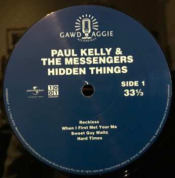 2LP Paul Kelly And The Messengers: Hidden Things