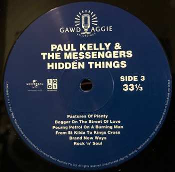 2LP Paul Kelly And The Messengers: Hidden Things