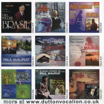CD Paul Mauriat: L'avventura / Le Lac Majeur