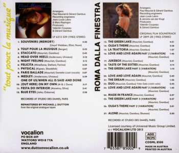 CD Paul Mauriat: Tout Pour La Musique / Roma Dalla Finestra