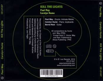 CD Carolyn Hume & Paul May: Kill The Lights