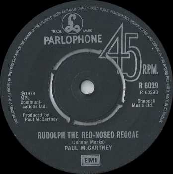 SP Paul McCartney: Wonderful Christmastime / Rudolph The Red-nosed