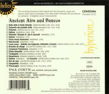 CD Rogers Covey-Crump: Ancient Airs And Dances