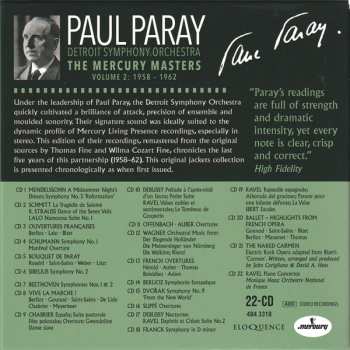 22CD/Coffret Paul Paray: The Mercury Masters Volume 2: 1958-1962 LTD