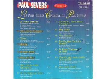 CD Paul Severs: Les Plus Belles Chansons De Paul Severs Volume 2