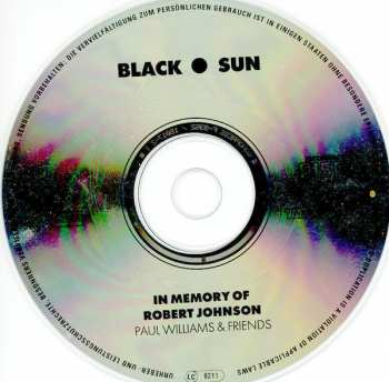 CD Paul Williams Set: In Memory Of Robert Johnson