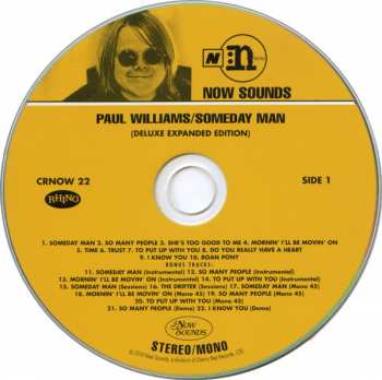 CD Paul Williams: Someday Man