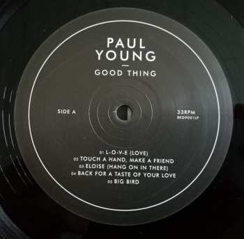 LP Paul Young: Good Thing