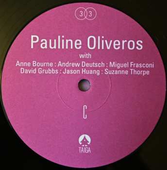 2LP Pauline Oliveros: Primordial / Lift LTD