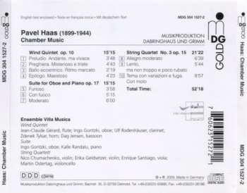CD Pavel Haas: Chamber Music