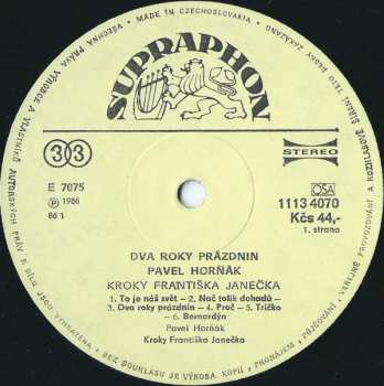 LP Kroky: Dva Roky Prázdnin