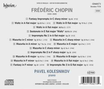 CD Frédéric Chopin: Impromptus, Waltzes & Mazurkas