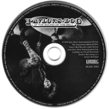 CD Pavlov's Dog: At The Sound Of The Bell