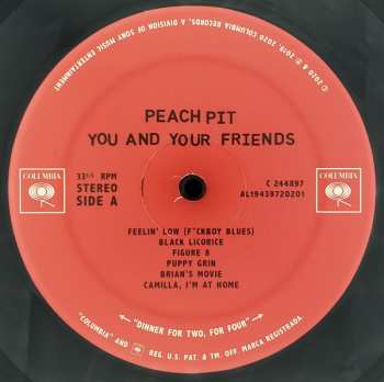 LP Peach Pit: You And Your Friends 