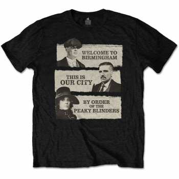 Merch Peaky Blinders: T-shirt This Is Our City 