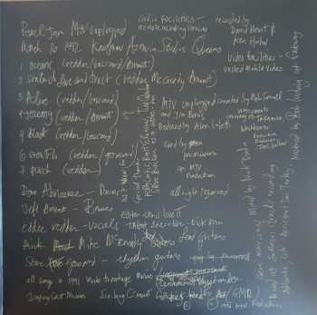 LP Pearl Jam: MTV Unplugged LTD