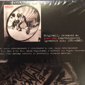 2CD Pearl Jam: The Essential Pearl Jam (Rearviewmirror 1991-2003)