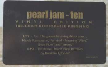 2LP Pearl Jam: Ten