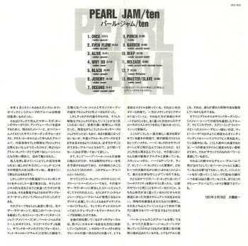 CD Pearl Jam: Ten