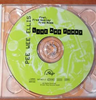 CD Pee Wee Ellis: Live And Funky DIGI