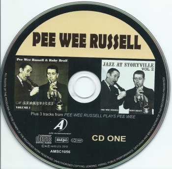 2CD Pee Wee Russell: Four Classic Albums  Plus